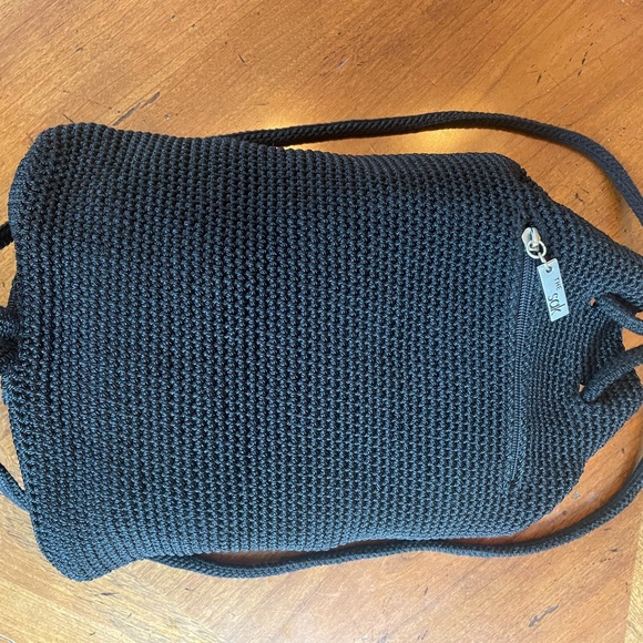THE SAK black, drawstring back SAK. - Picture 2 of 7